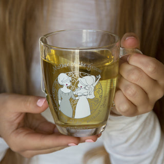 Mother of the Groom 12.5 oz Glass Cup