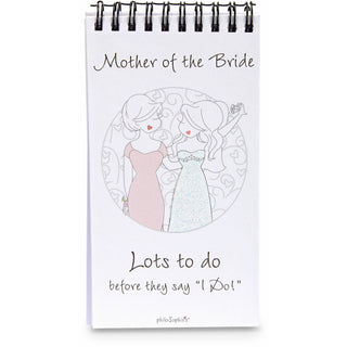 Mother of the Bride 80 Page Notepad with Easel