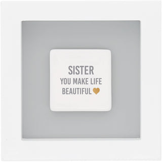 Sister 4.75" Plaque