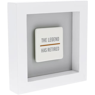 The Legend 4.75" Plaque