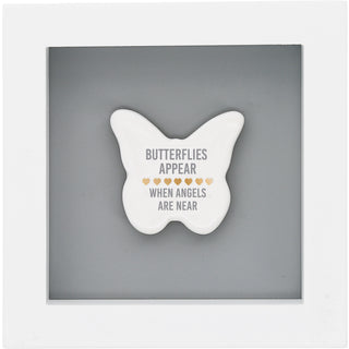 Butterflies Appear 4.75" Plaque