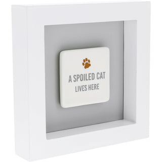 A Spoiled Cat 4.75" Plaque