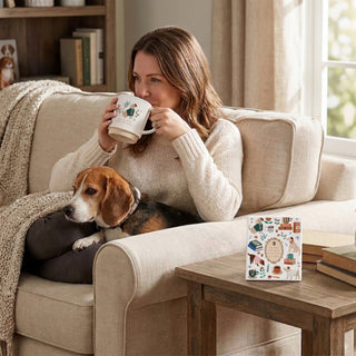 Dogs & Coffee 18 oz Mug