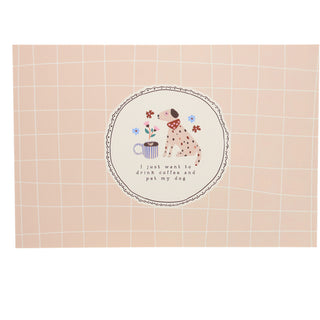 Pet My Dog 18" x 12" Coffee Bar Mat