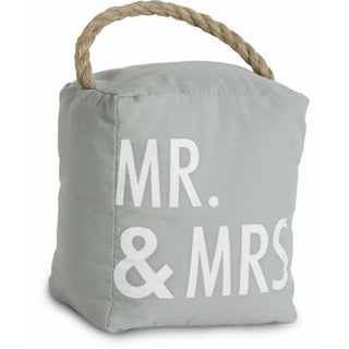 Mr. & Mrs. 5" x 6" Door Stopper