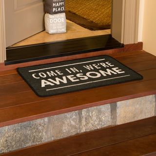 We're Awesome 27.5" x 17.75" Floor Mat