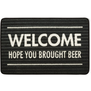 Brought Beer 27.5" x 17.75" Floor Mat