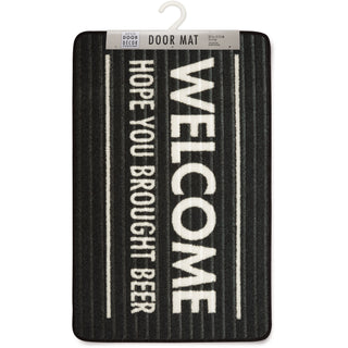 Brought Beer 27.5" x 17.75" Floor Mat