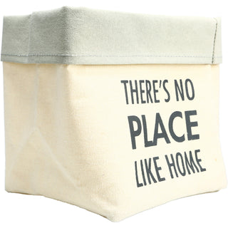 Place Like Home Canvas Planter Cover (Holds 6" Pot)