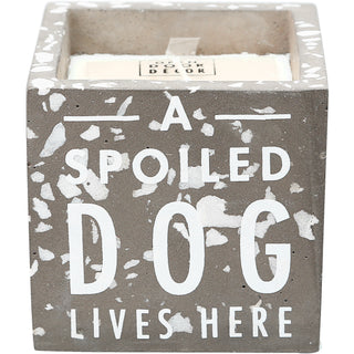 Dog 8 oz - 100% Soy Wax Candle Scent: Serenity