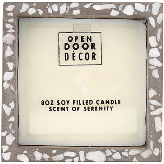 Dog 8 oz - 100% Soy Wax Candle Scent: Serenity