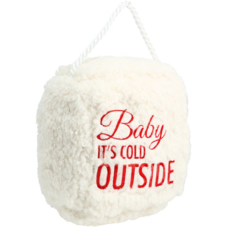 Cold Outside 5" x 6" Door Stopper