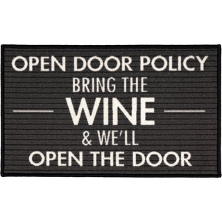 Wine 27.5" x 17.75" Floor Mat