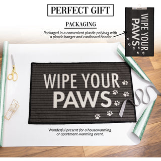 Wipe Your Paws 27.5" x 17.75" Floor Mat