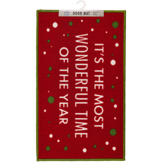 Wonderful Time 27.5" x 17.75" Floor Mat