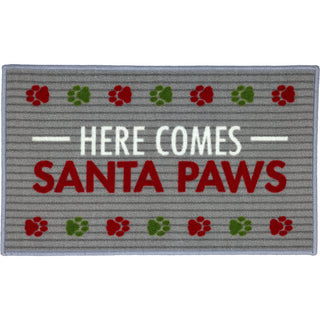 Santa Paws 27.5" x 17.75" Floor Mat