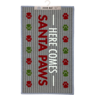 Santa Paws 27.5" x 17.75" Floor Mat