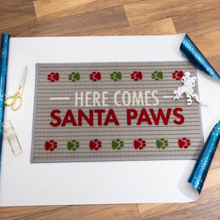 Santa Paws 27.5" x 17.75" Floor Mat