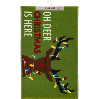 Oh Deer 27.5" x 17.75" Floor Mat