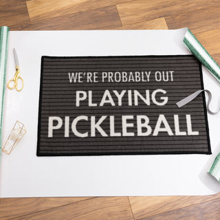 Pickleball 27.5" x 17.75" Floor Mat