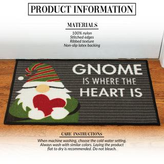 Gnome Home 27.5" x 17.75" Floor Mat