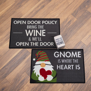 Gnome Home 27.5" x 17.75" Floor Mat