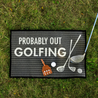 Golfing 27.5" x 17.75" Floor Mat