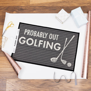 Golfing 27.5" x 17.75" Floor Mat