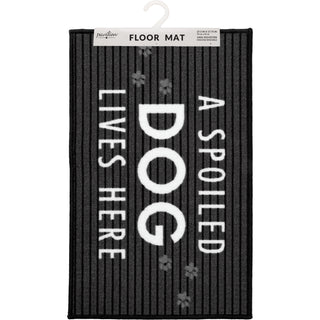 Spoiled Dog 27.5" x 17.75" Floor Mat