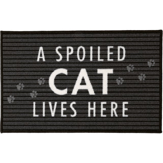 Spoiled Cat 27.5" x 17.75" Floor Mat