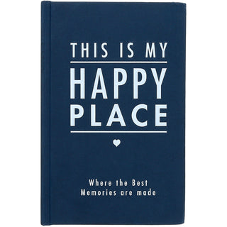 Happy Place 7.25" x 4.75" x 1.25" Decorative Book