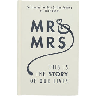 Mr. & Mrs. 7.25" x 4.75" x 1.25" Decorative Book