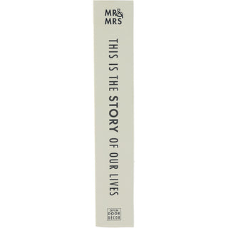 Mr. & Mrs. 7.25" x 4.75" x 1.25" Decorative Book