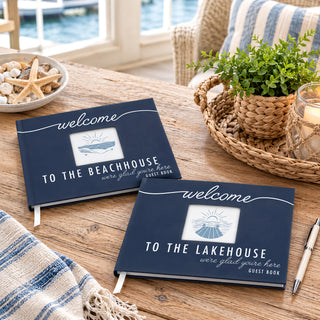 Lake 9" x 7" Guest Book