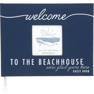 Beach 9" x 7" Guest Book