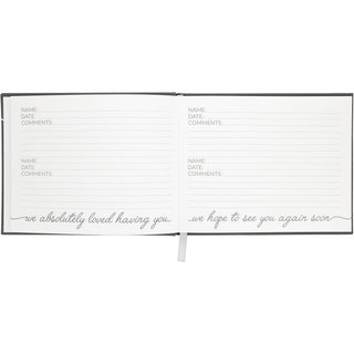 Cabin 9" x 7" Guest Book