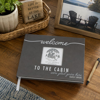 Cabin 9" x 7" Guest Book