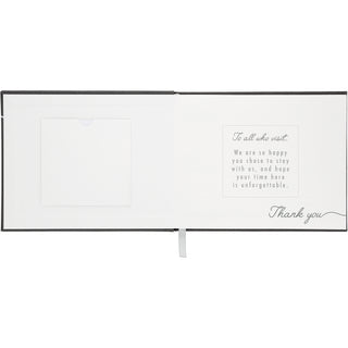 Happy Place 9" x 7" Guest Book