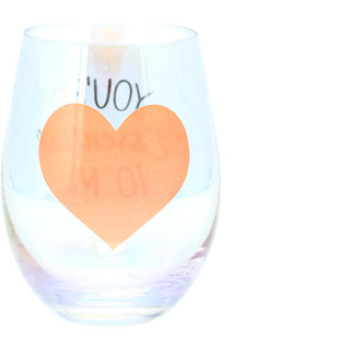 You're Essential  18 oz Stemless Wine Glass