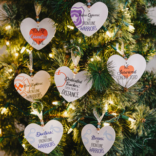 You're Essential 3.5" Heart-Shaped Ornament
