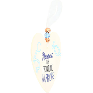 Nurses 3.5" Heart-Shaped Ornament