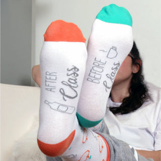 Before & After Class S/M Unisex Cotton Blend Sock