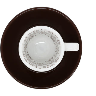 Love Espresso 2.5 oz Espresso Cup and Saucer