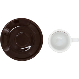 Love Espresso 2.5 oz Espresso Cup and Saucer
