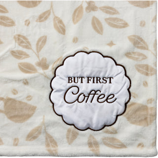 But First Coffee 50" x 60" Royal Plush Blanket