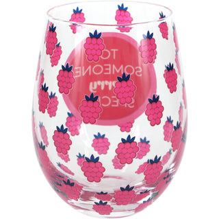 Someone Special 18 oz Stemless Wine Glass