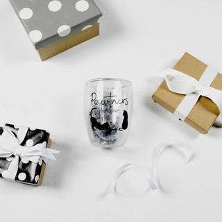 Pawtners 10 oz Double-Walled Stemless Wine Glass