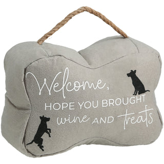 Welcome 9" x 6" Door Stopper