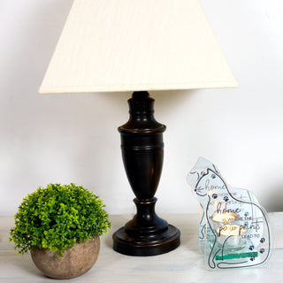 Home 6" Mirrored Glass Candle Holder