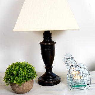 Home 6" Mirrored Glass Candle Holder